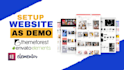 create a custom website design with basic SEO