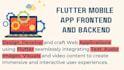 create complete mobile application frontend backend