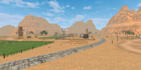 do 3d game environment wild west theme