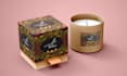 candle and product label design