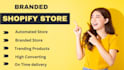 design stunning branded shopify store