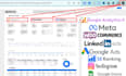create professional google looker studio dashboard ga4 tracking, ads conversion
