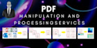 do PDF processing, merge, split, extract tables, images and convert to PDF