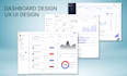design saas web app admin panel dashboard ux ui  in figma