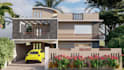 create photo realistic 3d house renders exteriors interior