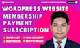create a professional tcf french learning platform wordpress