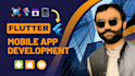 develop best ios and android app with  web admin using flutter, mobile app