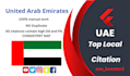 do uae, dubai local citations and directory submissions for local SEO backlinks