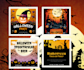 make halloween flyers and posters
