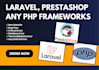 develop and fix laravel as well as PHP sites