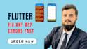 do flutter bug fixing and app performance optimization