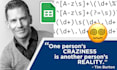 write a google sheets regex expression