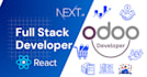 build react next js web apps and customize odoo CRM erp