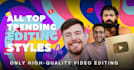 do high quality video editing like alex hormozi and ali abdal