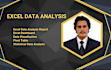 do excel data cleaning, statistical, data analysis and data visualization