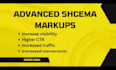 setup advanced schema markup, rich snippet,local business on your site