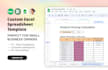 design custom excel spreadsheet template in 24hr