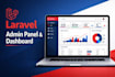 build a professional laravel admin panel, dashboard and CRM with responsive