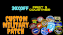 design a custom military patch badge or tactical logo