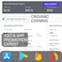 google ads, app store optimization and meta ads