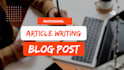 write professional articles and awesome blogs