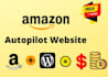 design amazon affiliate autoblog website