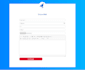 create single page mailing system