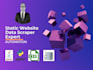 do web crawling and scrape data from static websites