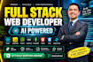 do full stack development with mern stack, react js, node js, mongodb,nextjs