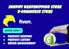 build professional shopify store or e commerce stores