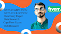 do perfect data entry, copy paste and web research expert