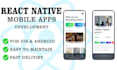 develop ecommerce app using react native or convert figma react native app