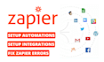 setup zapier ai automations and ai workflows and fix zapier integration errors