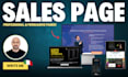 build a professional landing page on wordpress or clickfunnels