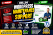 do wordpress website maintenance and wordpress support or help