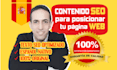 provide website copy and SEO service in spanish