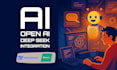 develop and integrate custom ai solutions for apps and websites