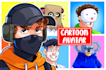 draw cartoon profile picture avatars for any social media