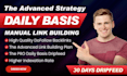 provides daily basis high quality backlinks
