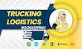 do bookkeeping trucking logistics company in quickbooks xero