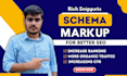 setup schema markup, rich snippet and structured data