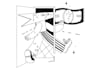 create a minimal black and white line art illustration