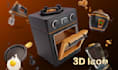 create a cute and realistic 3d icon using 3dblender