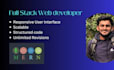 build mern stack web app, full stack react nodejs developer for startup
