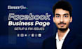 create and setup facebook, instagram business page