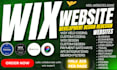 design redesign wix website wix website development