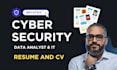 write tech resume, sales, IT, technical and cybersecurity, soc, data anayst cv