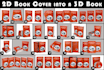 turn your 2d book cover into a 3d book graphic presentation