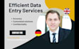provide accurate and efficient data entry services