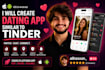 dating application similar to tinder for ios and android